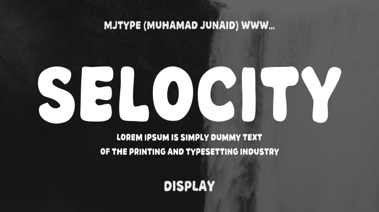 Selocity Font