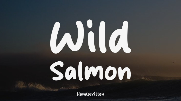 Wild Salmon Font