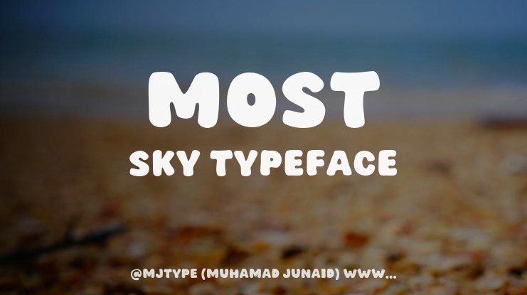 Most Sky Font