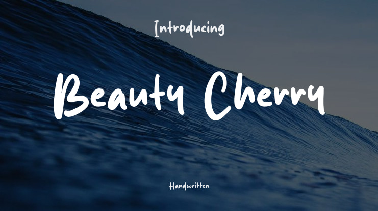 Beauty Cherry Font