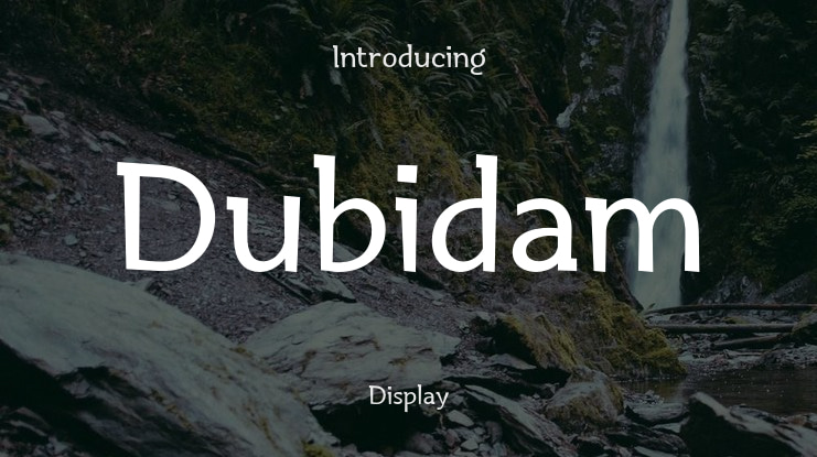 Dubidam Font Family