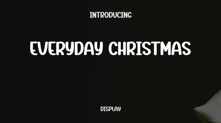 Everyday Christmas Font