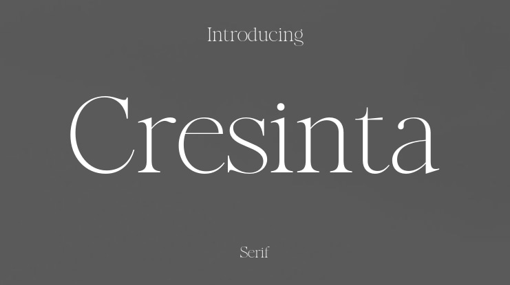 Cresinta Font