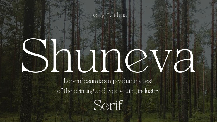 Shuneva Font