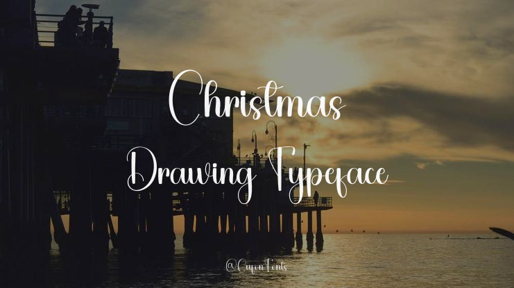 Christmas Drawing Font