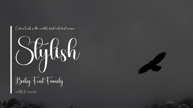 Stylish Baby Font