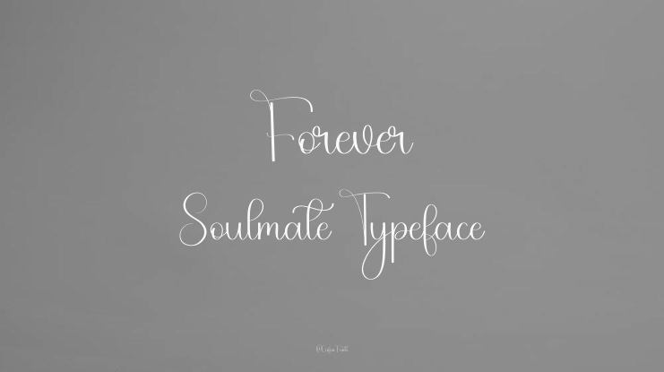 Forever Soulmate Font