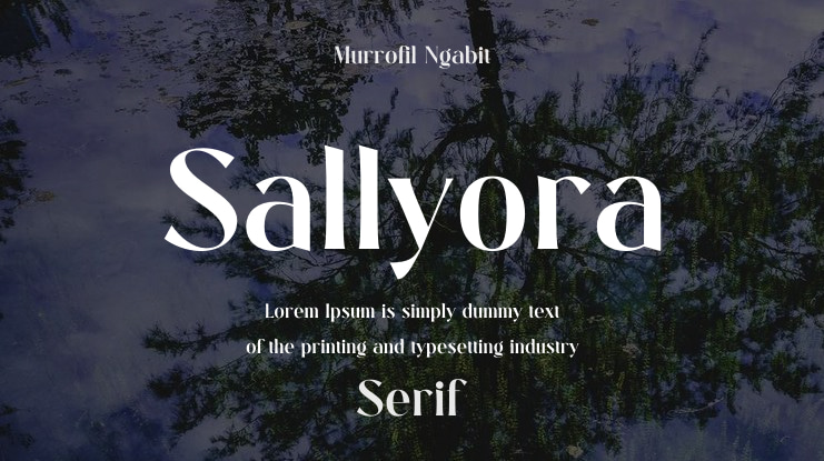 Sallyora Font