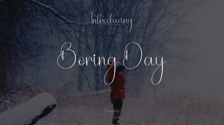 Boring Day Font