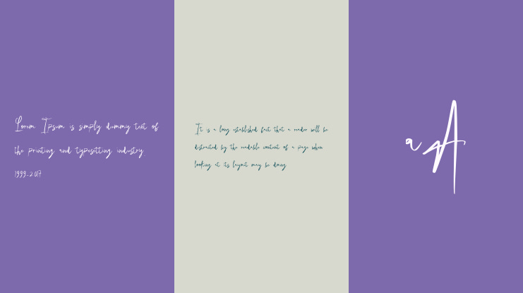 Voltastory Signature Font