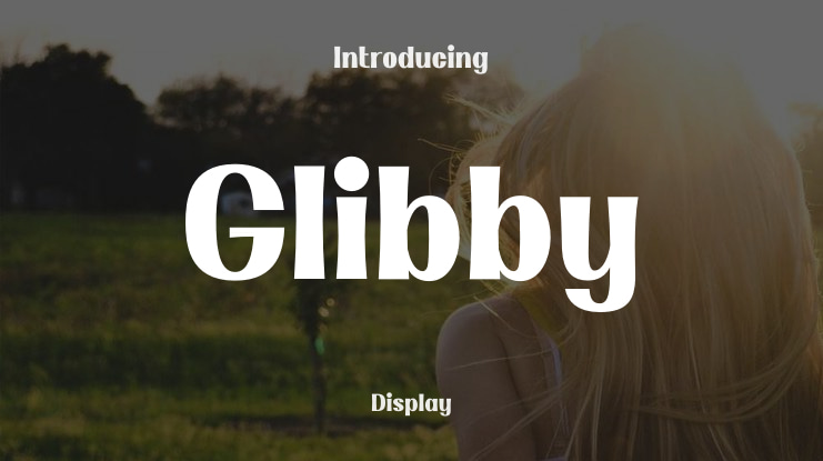 Glibby Font