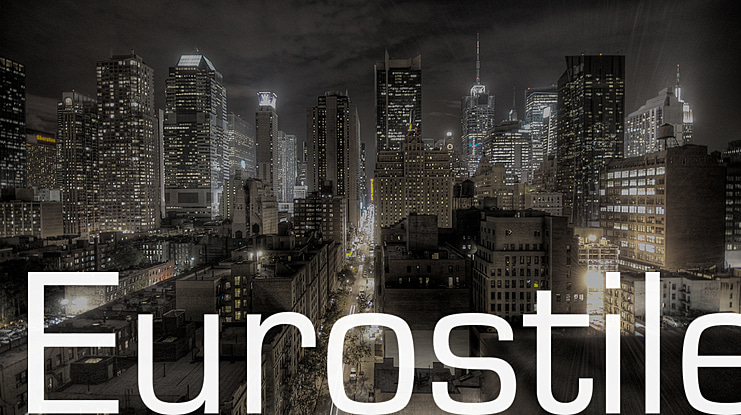 Eurostile Font Family