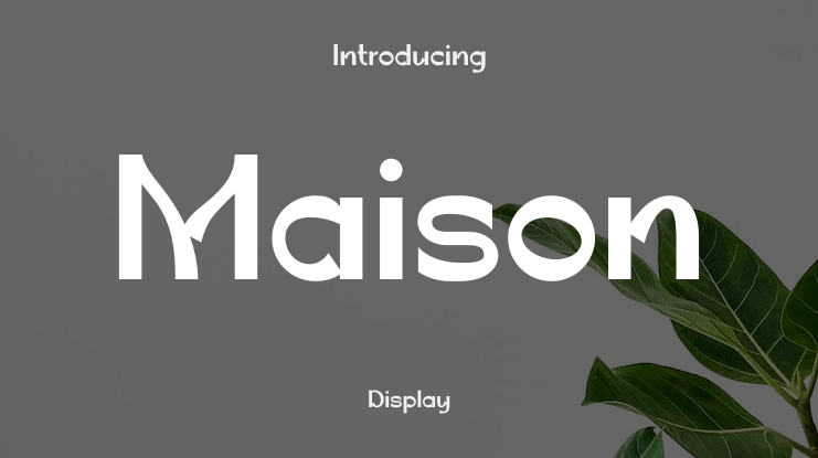 Maison Font