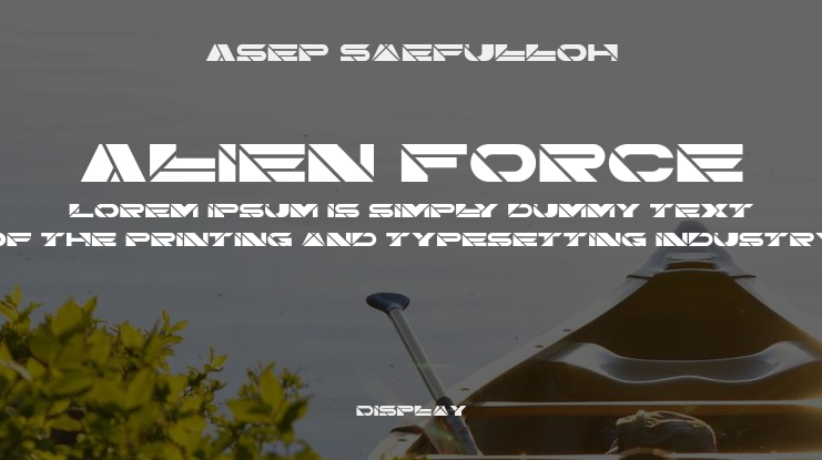 Alien Force Font