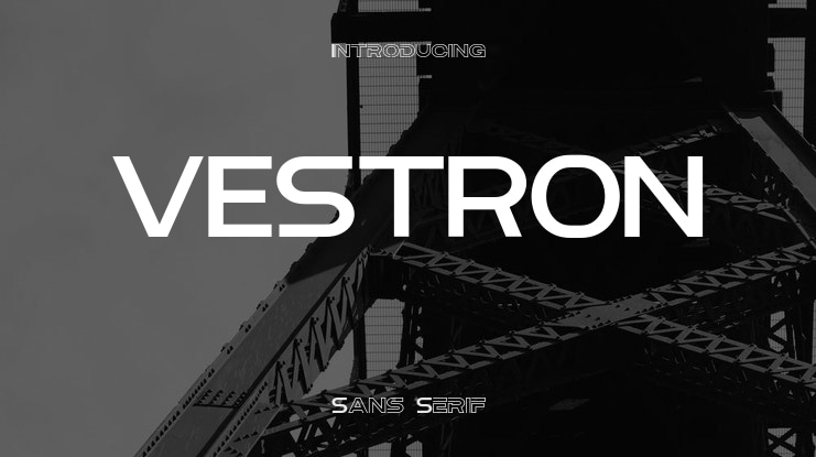 VESTRON Font