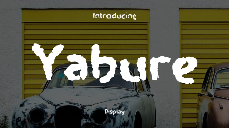 Yabure Font