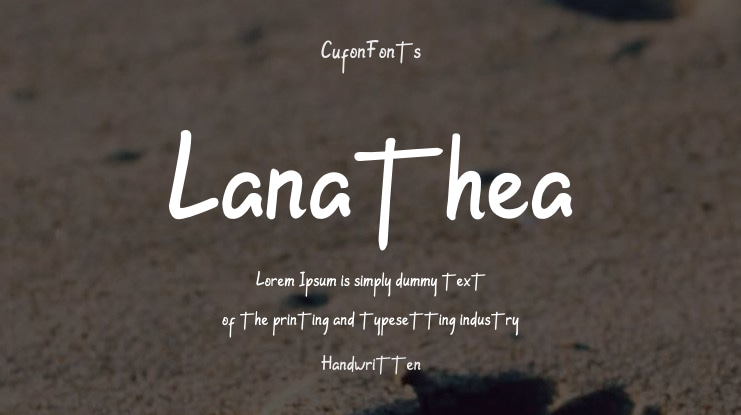 Lanathea Font