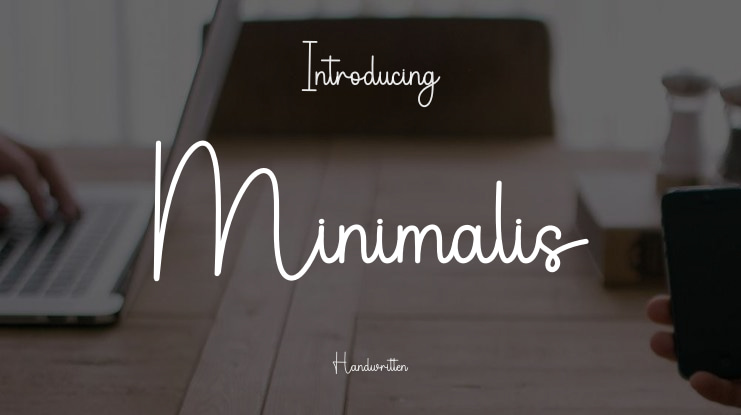 Minimalis Font
