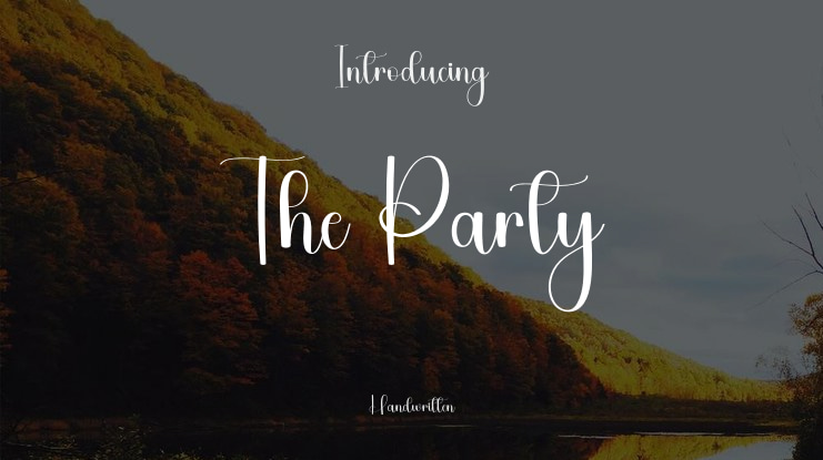 The Party Font