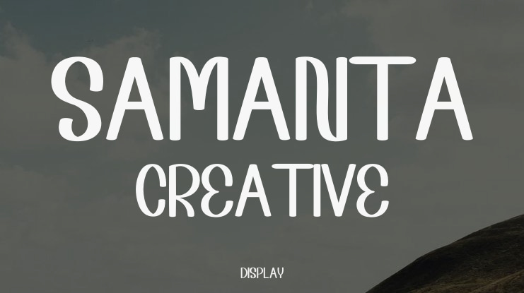 Samanta Creative Font