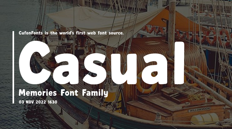 Casual Memories Font Family