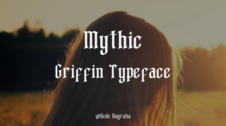 Mythic Griffin Font