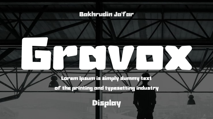 Gravox Font