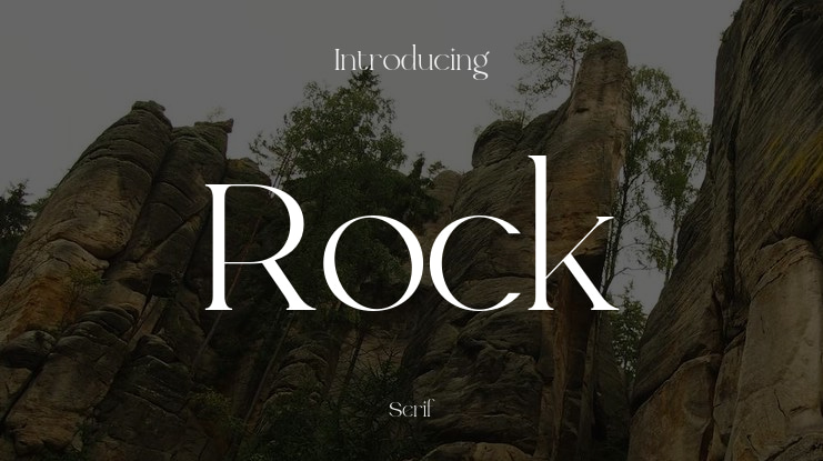 Rock Font
