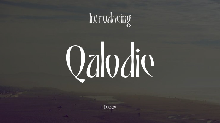 Qalodie Font Family