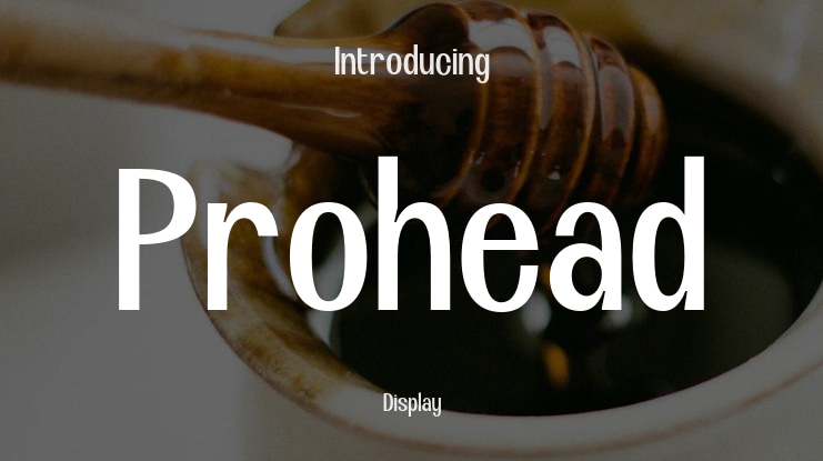 Prohead Font Family