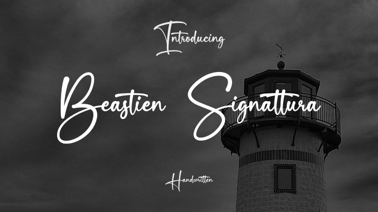 Beastien Signattura Font
