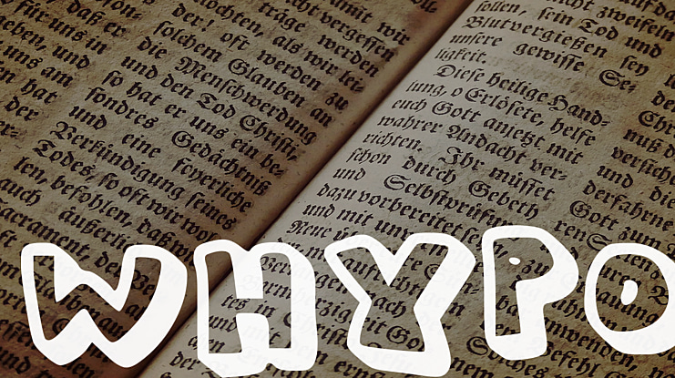 Whypo Font