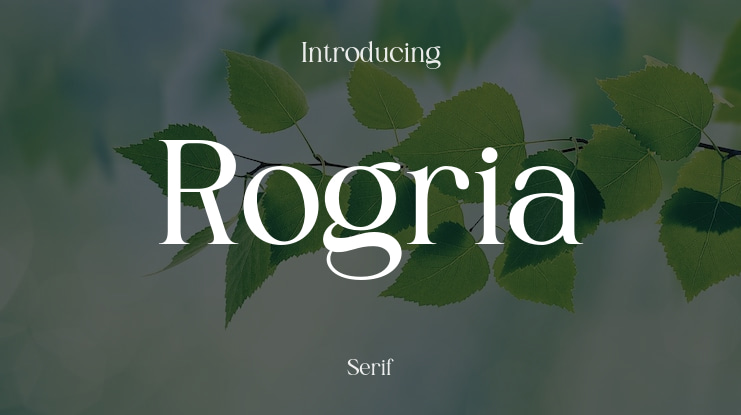 Rogria Font Family