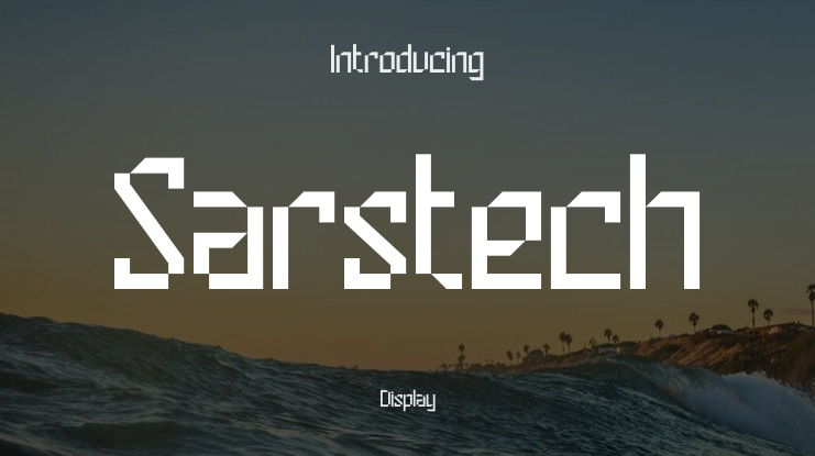 Sarstech Font