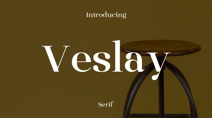 Veslay Font Family