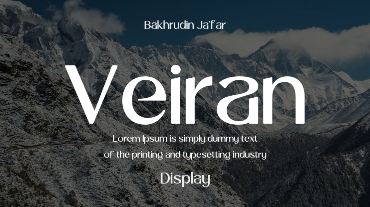 Veiran Font Family