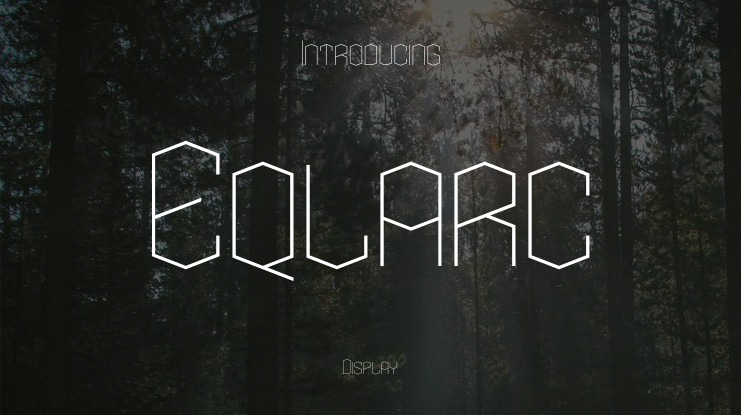 Eqlarc Font