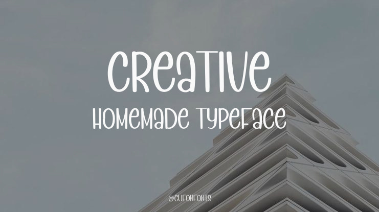 CREATIVE HOMEMADE Font