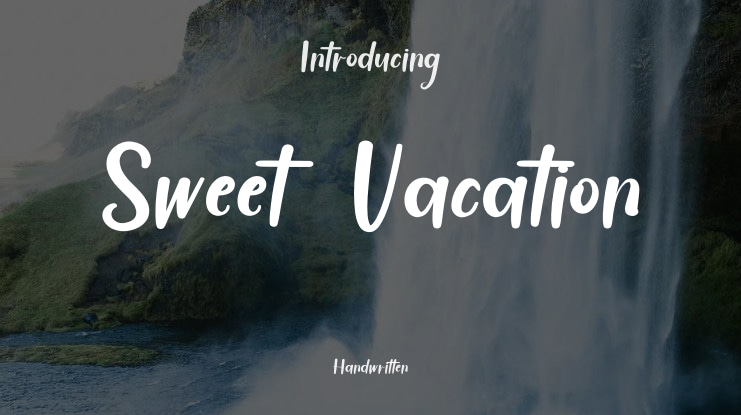 Sweet  Vacation Font