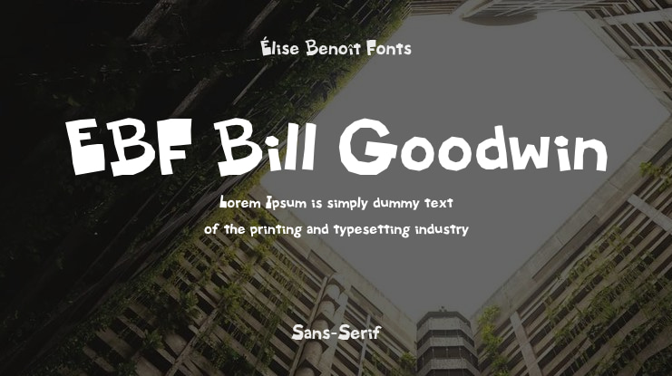 EBF Bill Goodwin Font