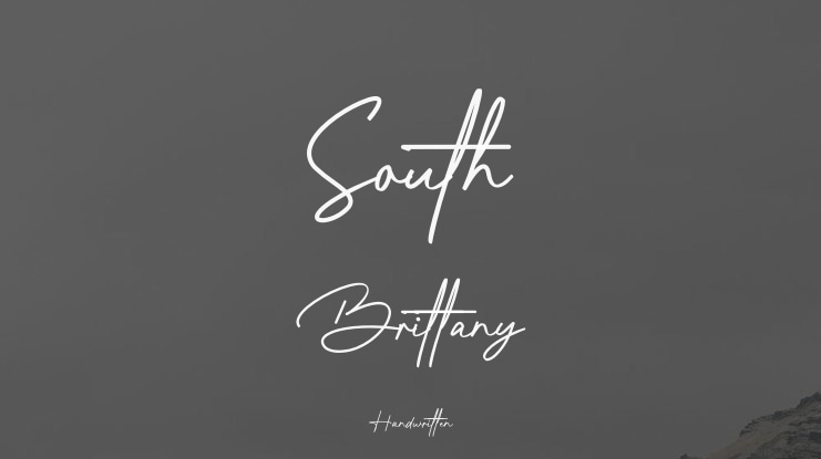South Brittany Font