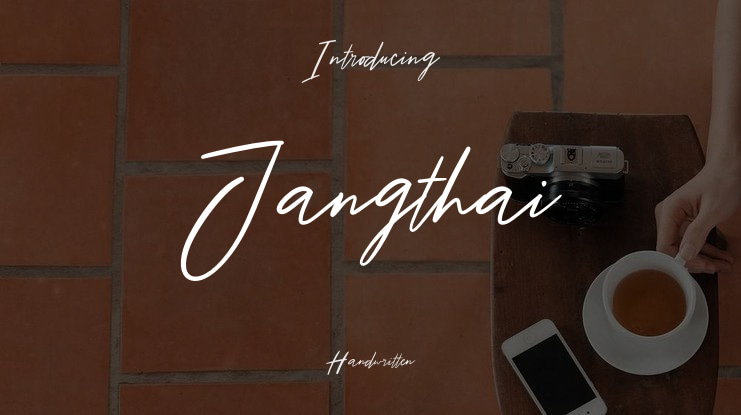 Jangthai Font