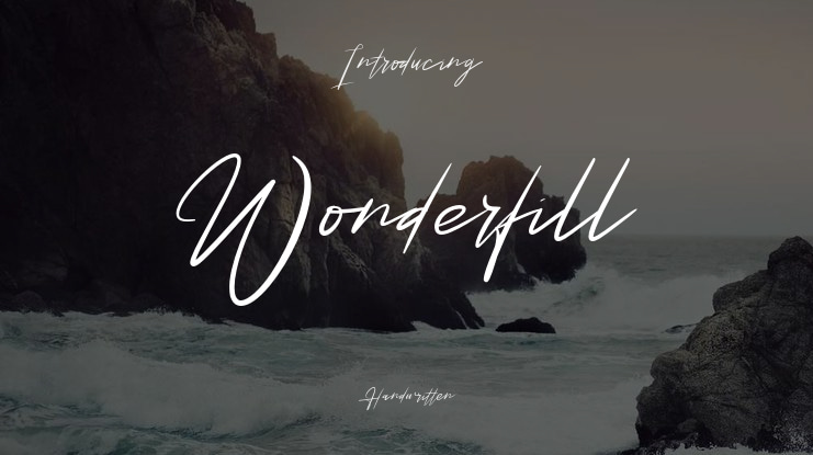 Wonderfill Font