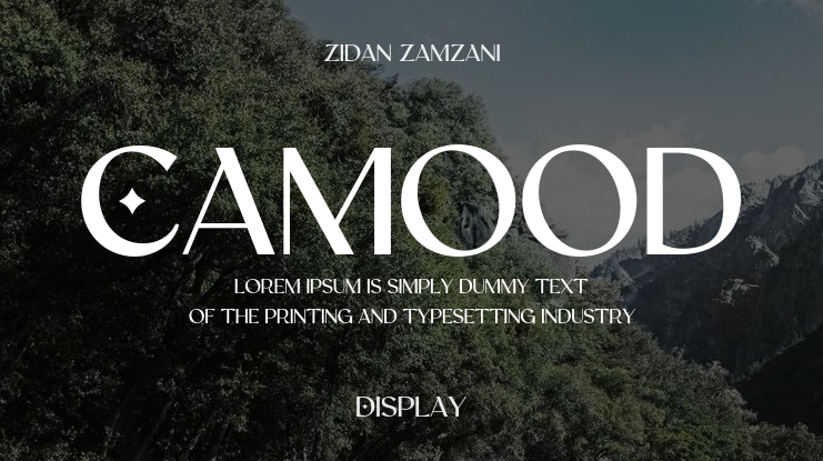 Camood Font