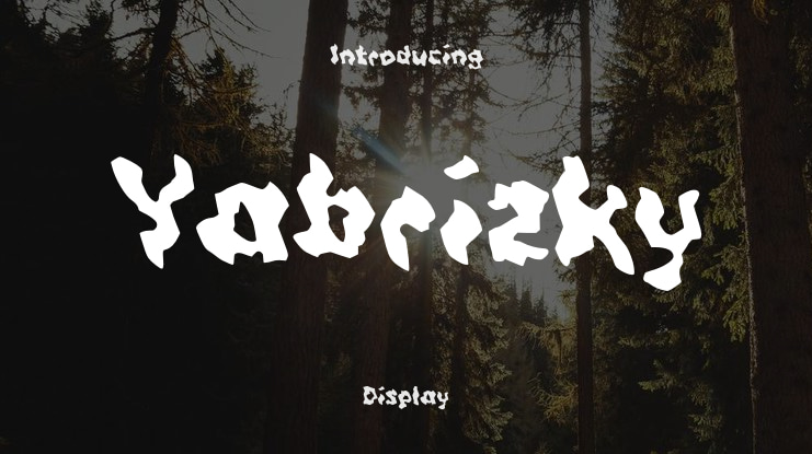 Yabrizky Font