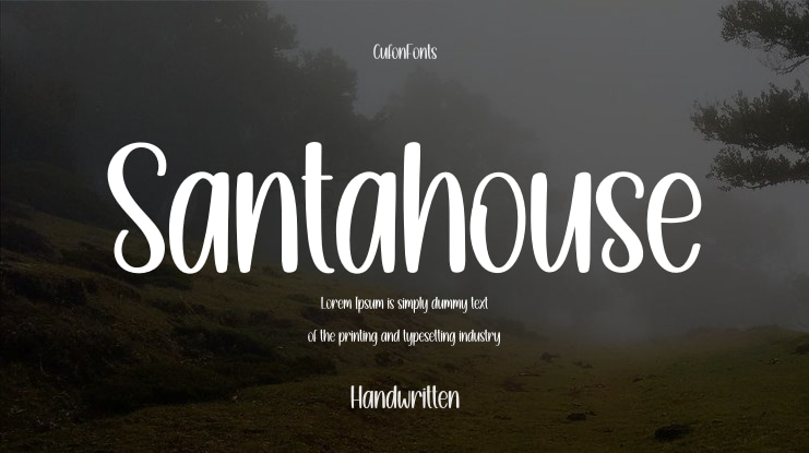 Santahouse Font