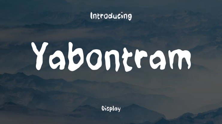 Yabontram Font