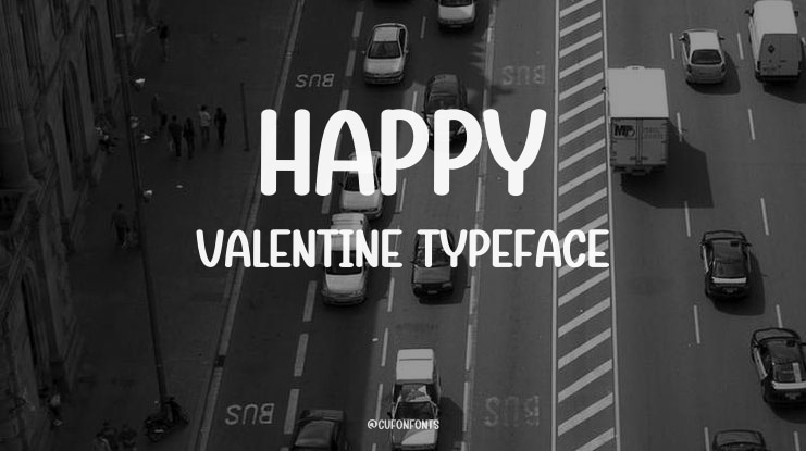 Happy Valentine Font