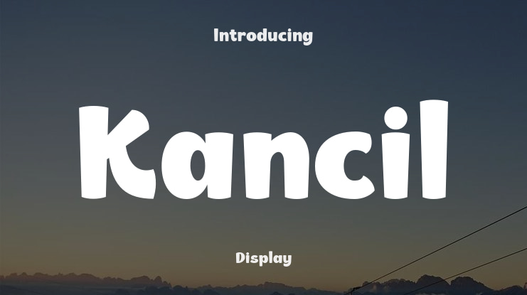 Kancil Font