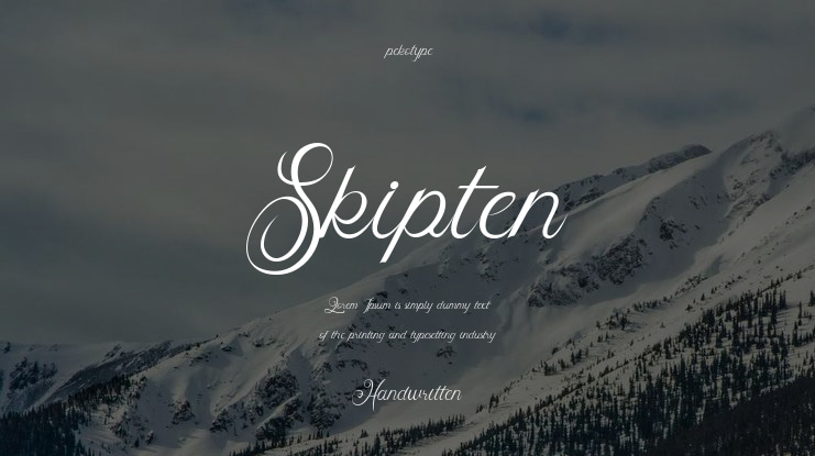 Skipten Font